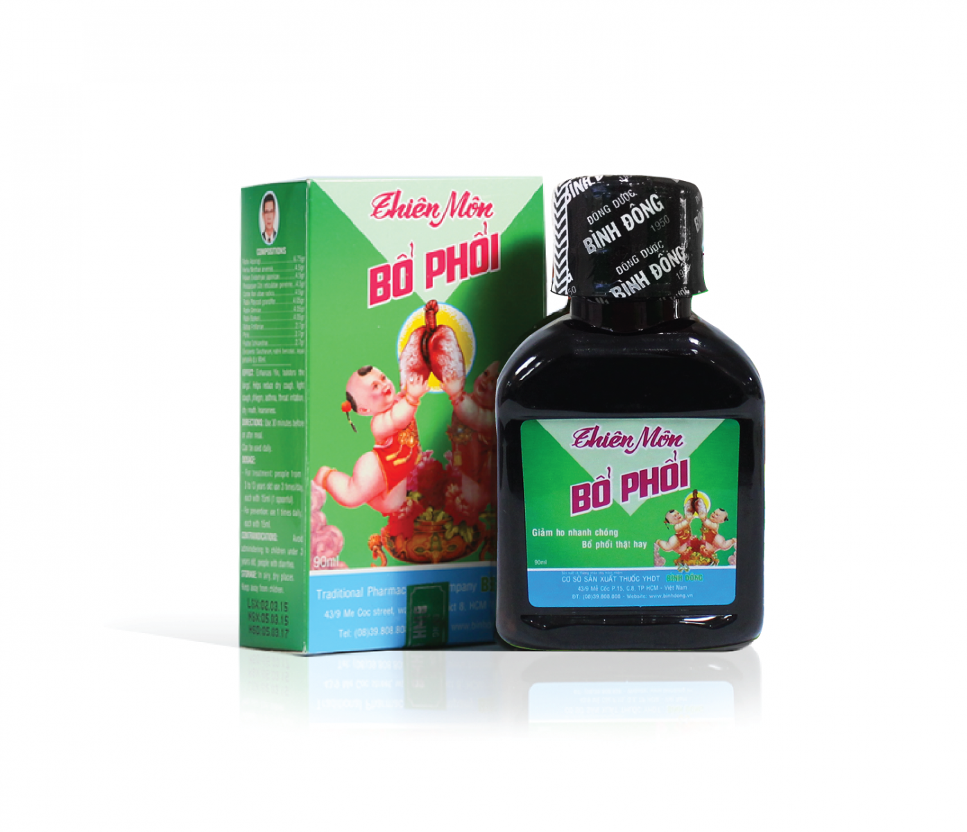 Thiên môn bổ phổi trẻ em
